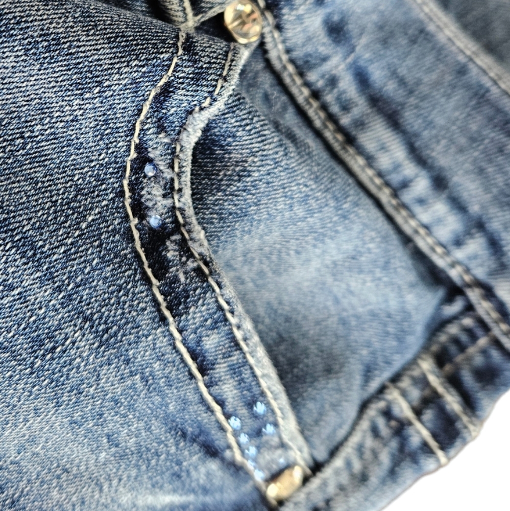 Black House White Market size 8 women's jeans, with bling! - Picture 3 of 13